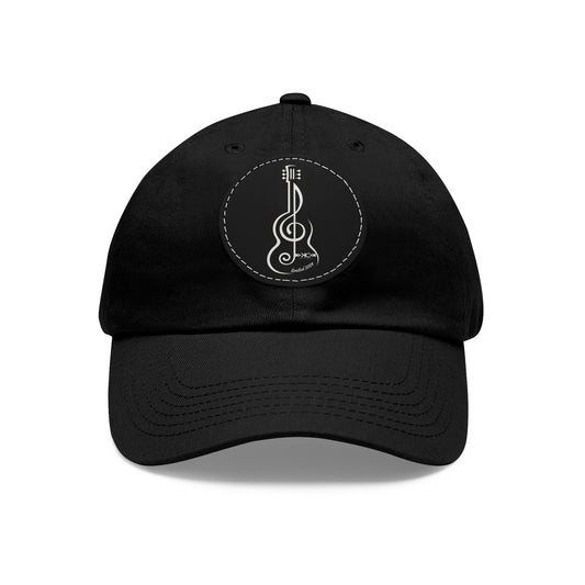 2024 Limited Dad Hat with Leather Patch (Round)